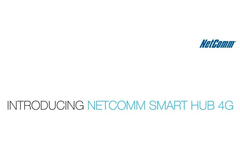 NetComm 3G38WV-TS Operating and safety instructions
