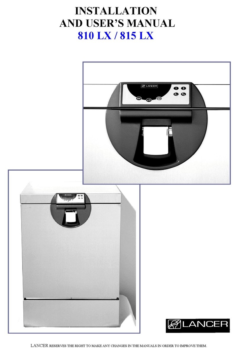 lancer 810 LX User manual
