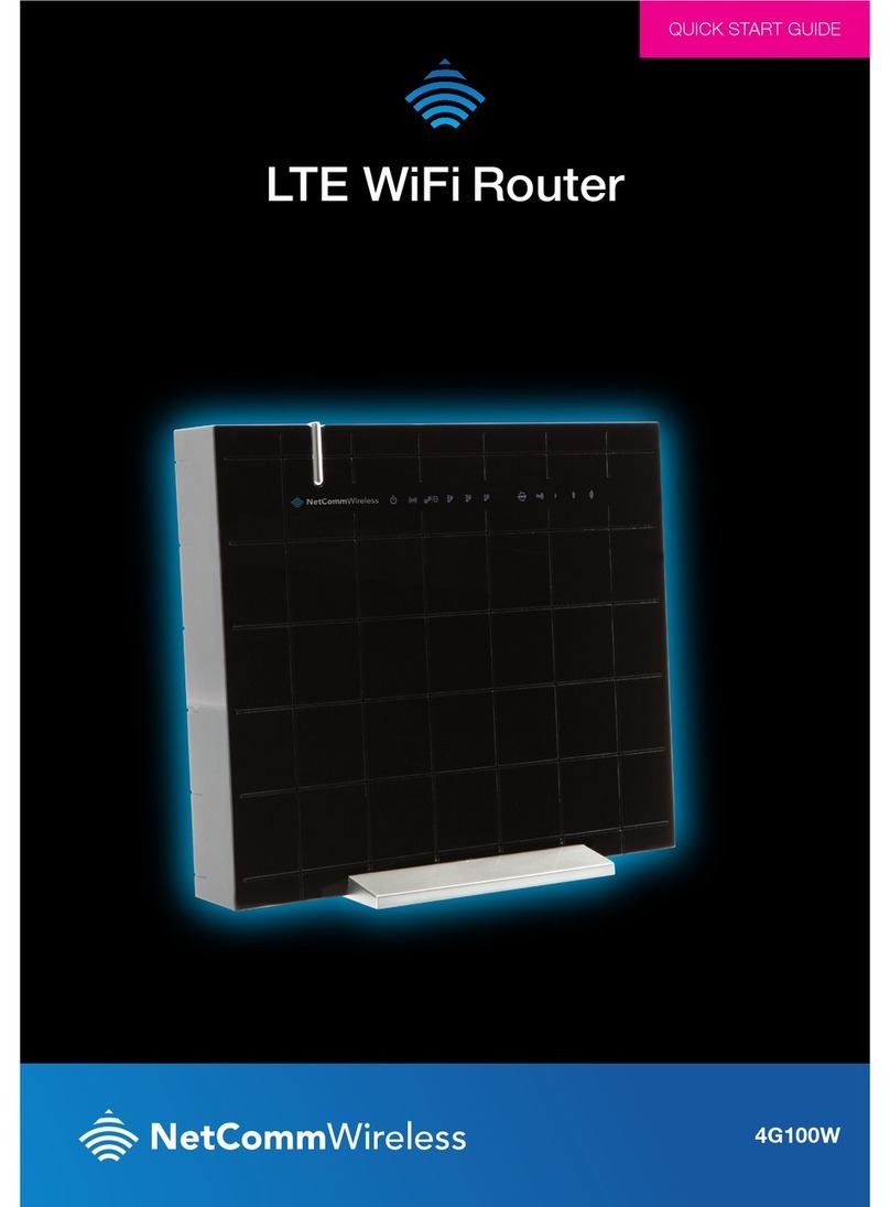 NetComm 4G100W quick start guide