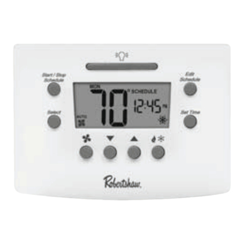 Robertshaw RS6110 User manual