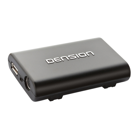 Dension ice Link Gateway 100 User manual