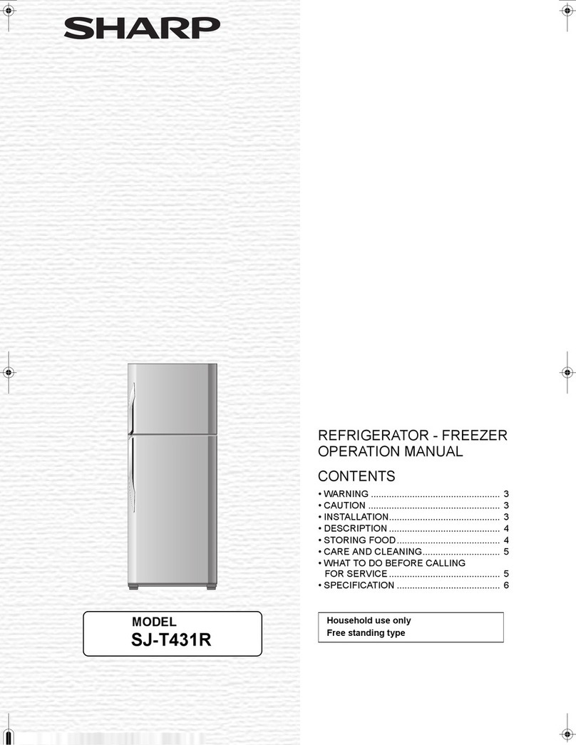 Sharp SJ-T431R User manual