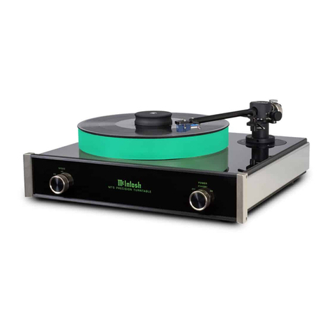 McIntosh MT5 owner's manual