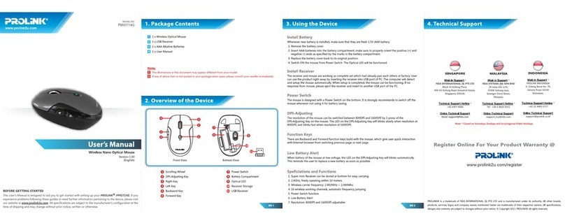 PROLiNK PM0714G user manual