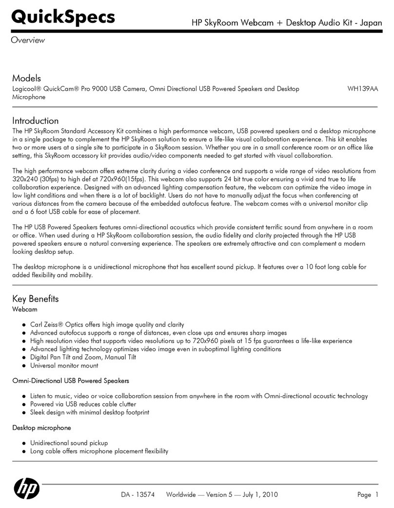 HP SkyRoom Quickspecs