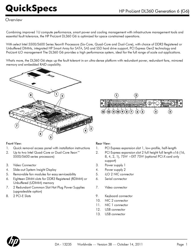 HP DL360 - ProLiant - Photon User instructions