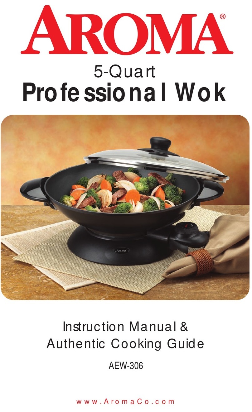 Aroma AEW-306 Use and care manual