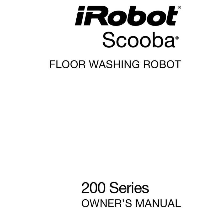 iRobot Scooba 200 Series Ownsers manual