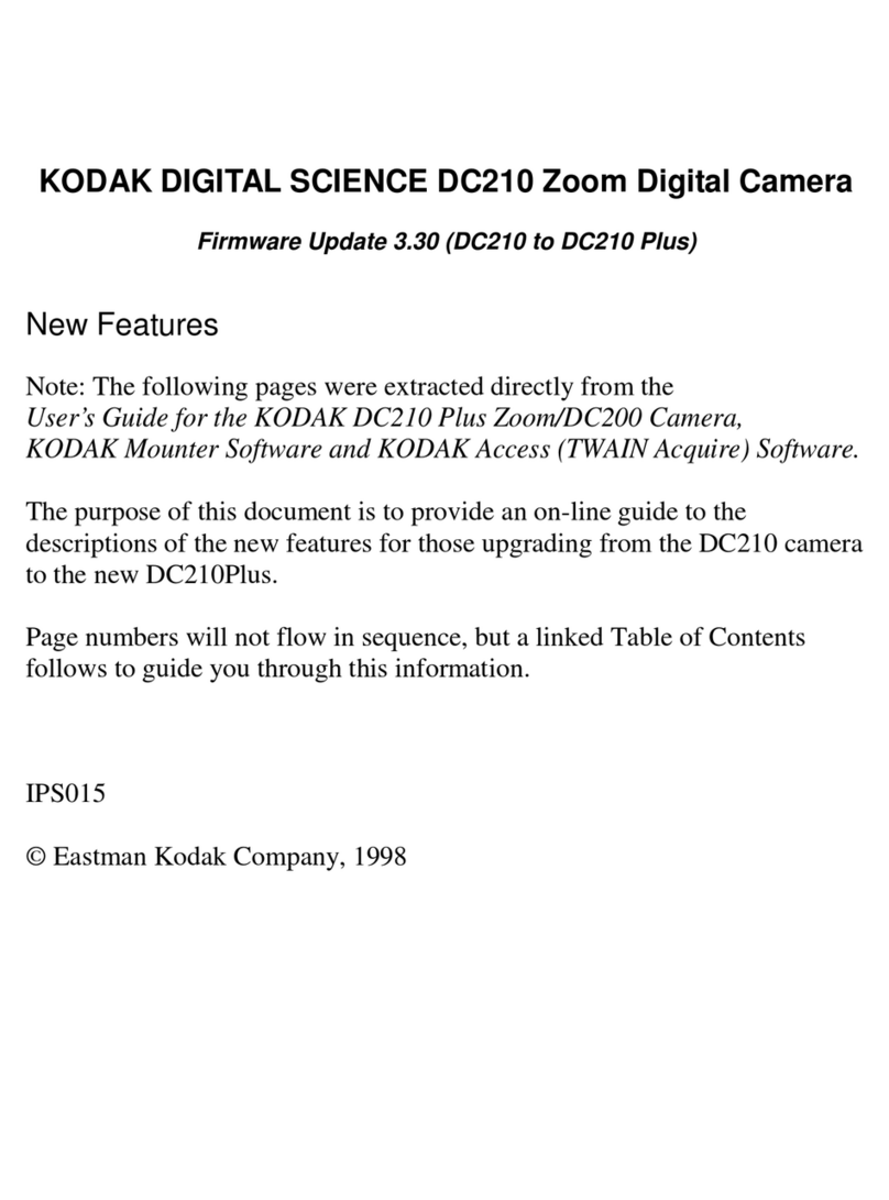 Kodak DIGITAL SCIENCE DC210 Plus Zoom Use and care manual