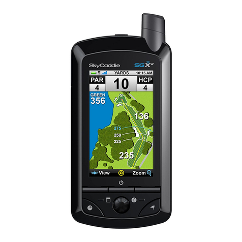 SkyCaddie SkyCaddie SGX User manual