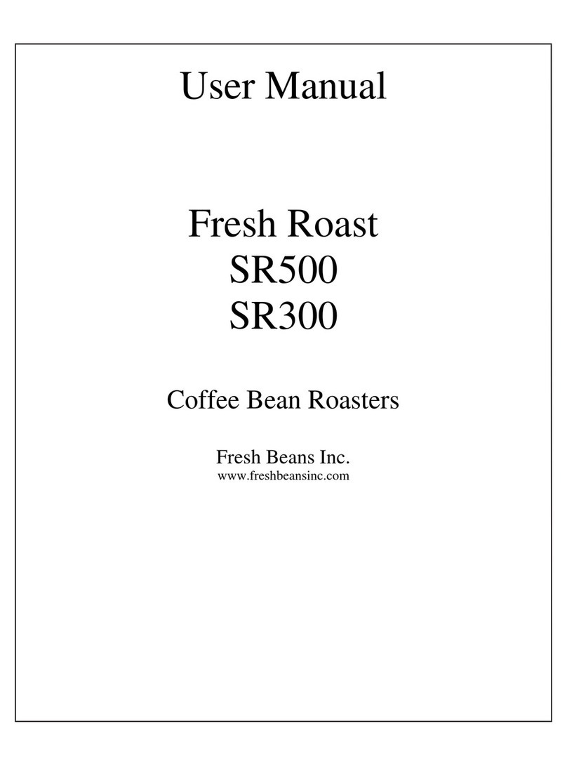Fresh Beans SR300 User manual
