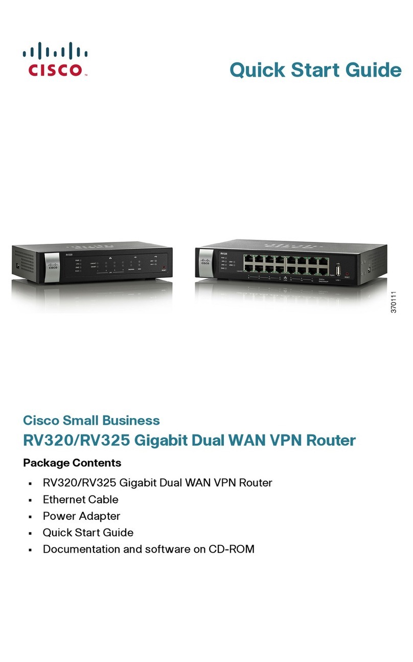 Cisco Small Business RV320 User manual