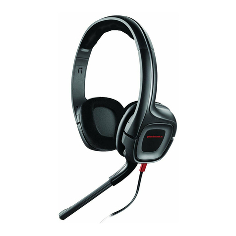 Plantronics GameCom 307 User manual