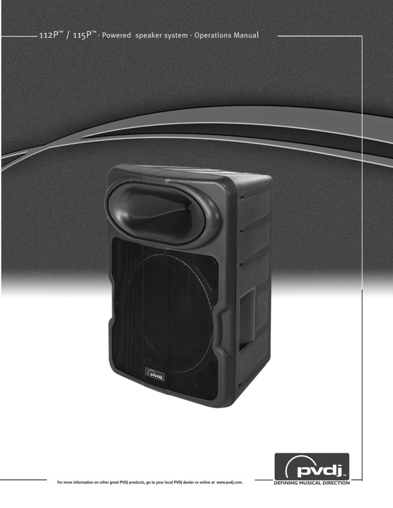 PVDJ 112P Operation manual