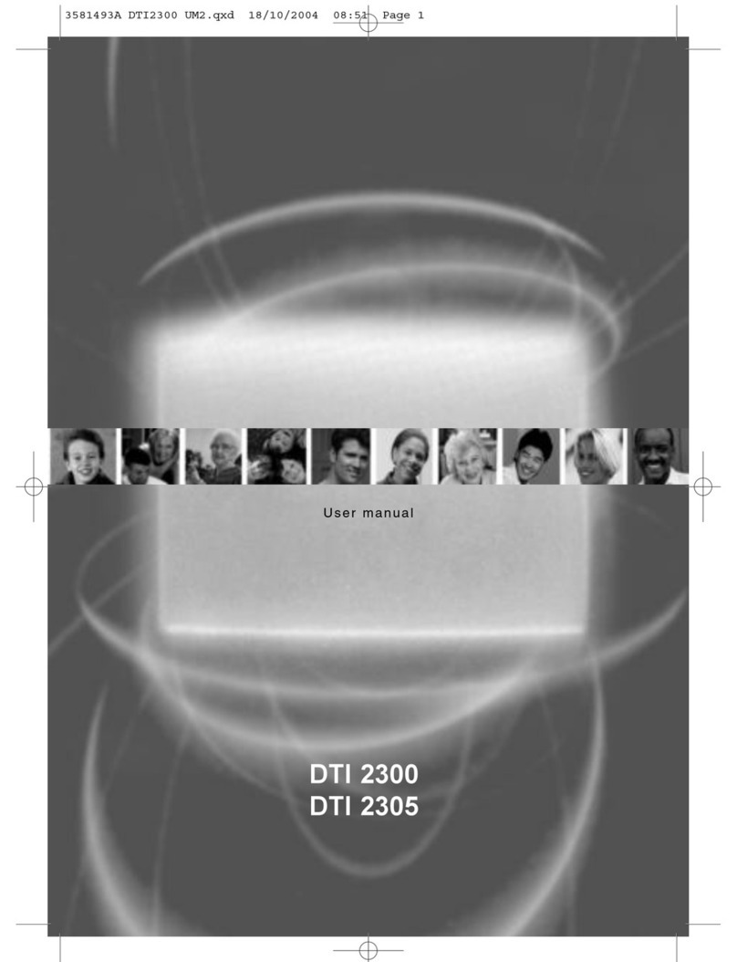 THOMSON DTI 2305 User manual