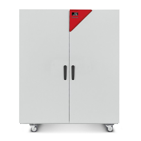 Binder APT.line FED operating manual