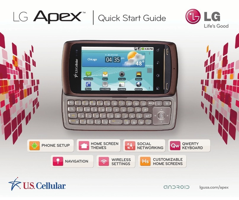 LG Apex User manual