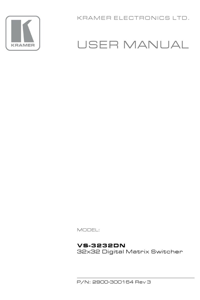 Kramer VS-3232DN User manual