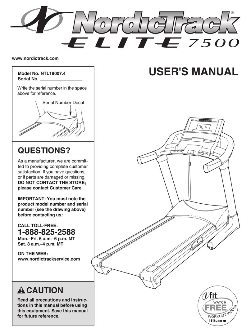 NordicTrack NTL19007.4 user manual