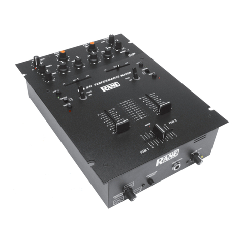 Rane TTM 54I Operator's manual