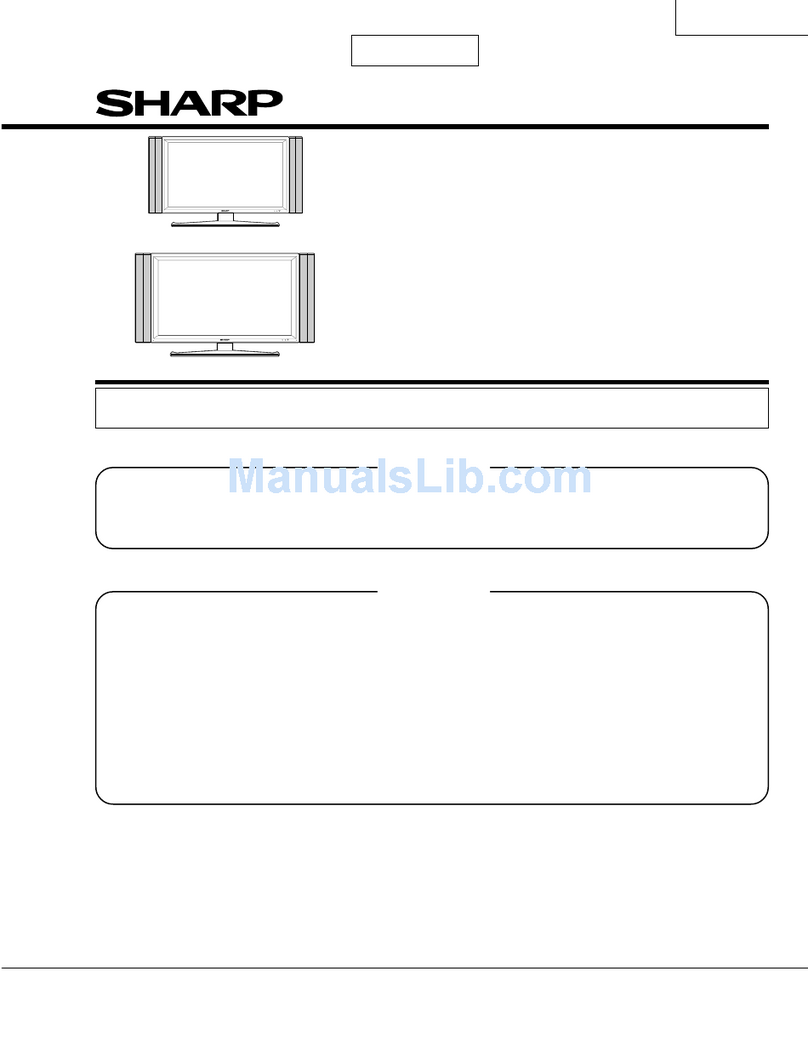 Sharp LC-32G2M User manual