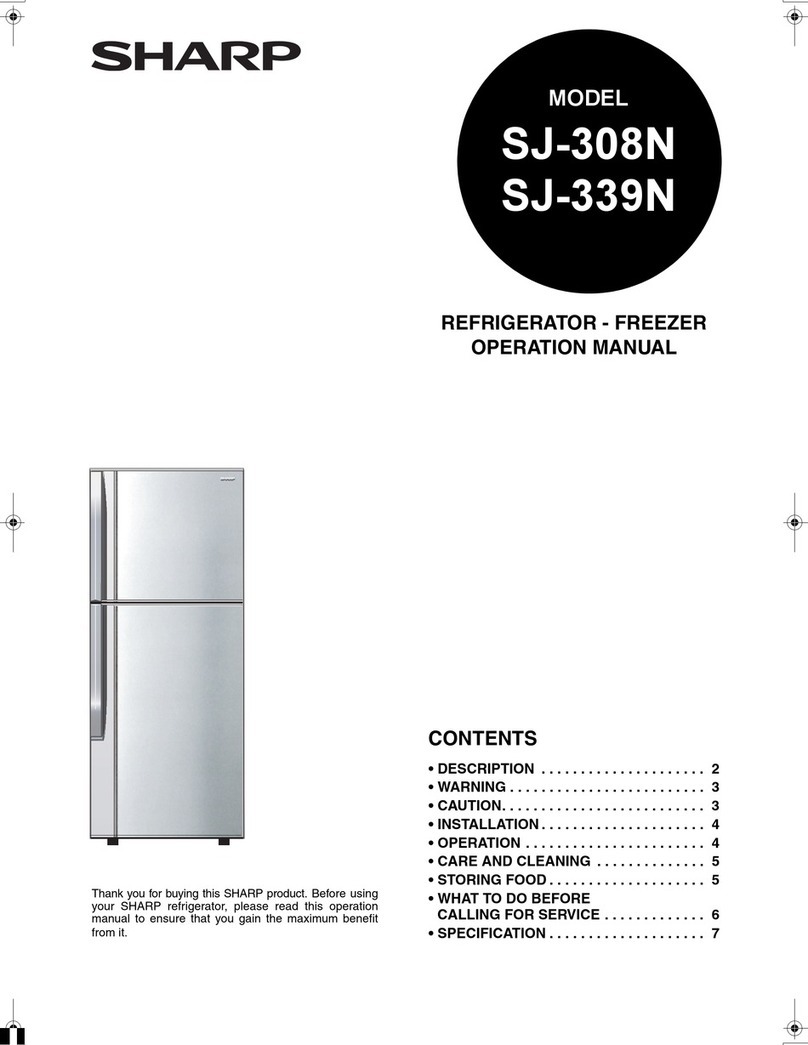 Sharp SJ-308N User manual