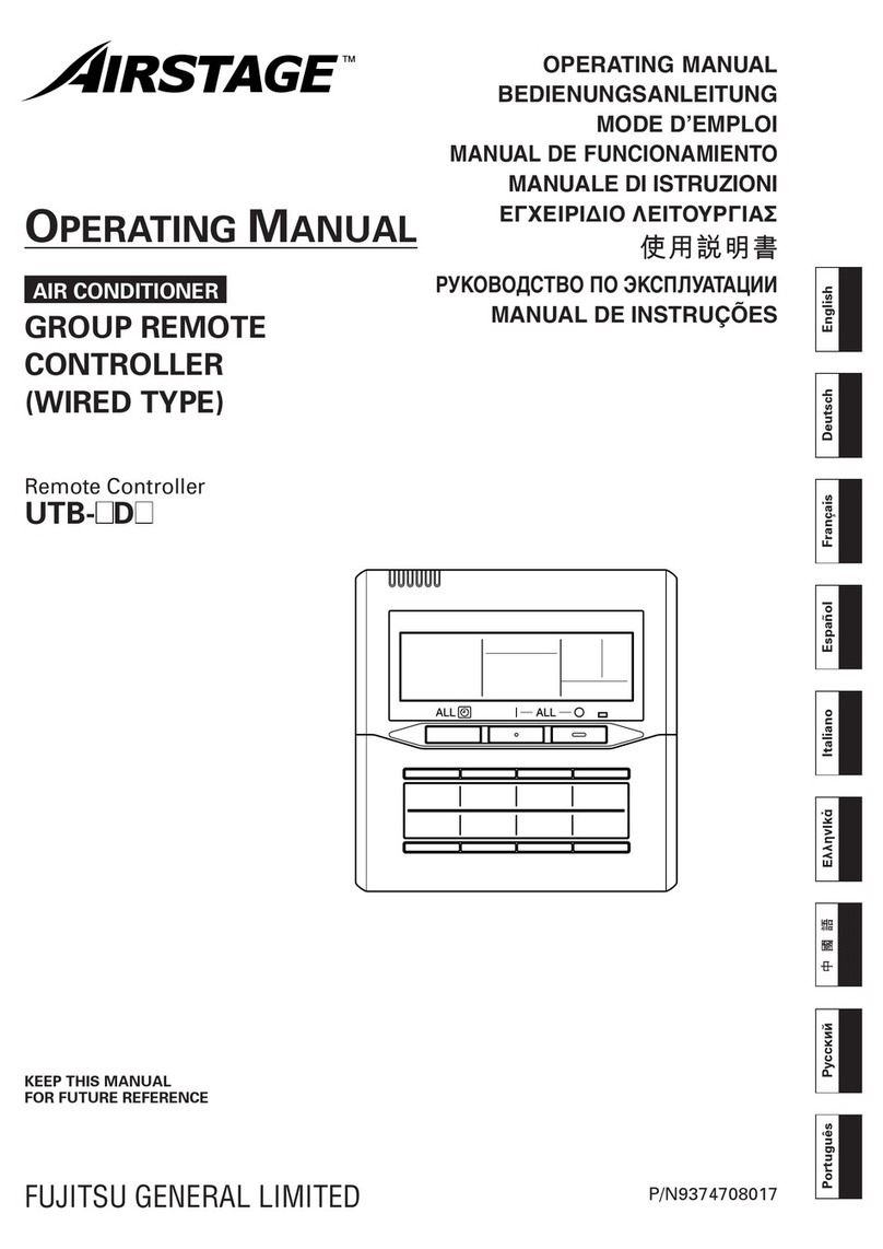 Fujitsu UTB-Series operating manual