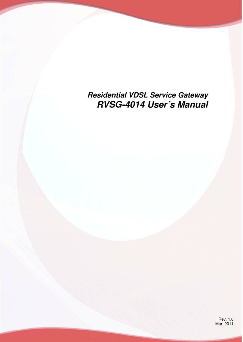 Packet Force RVSG-4014 user manual