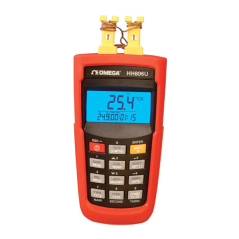 Omega Engineering HH806U User manual