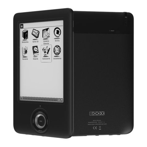 Onyx Boox A62 User manual Onyx Boox A62 User manual