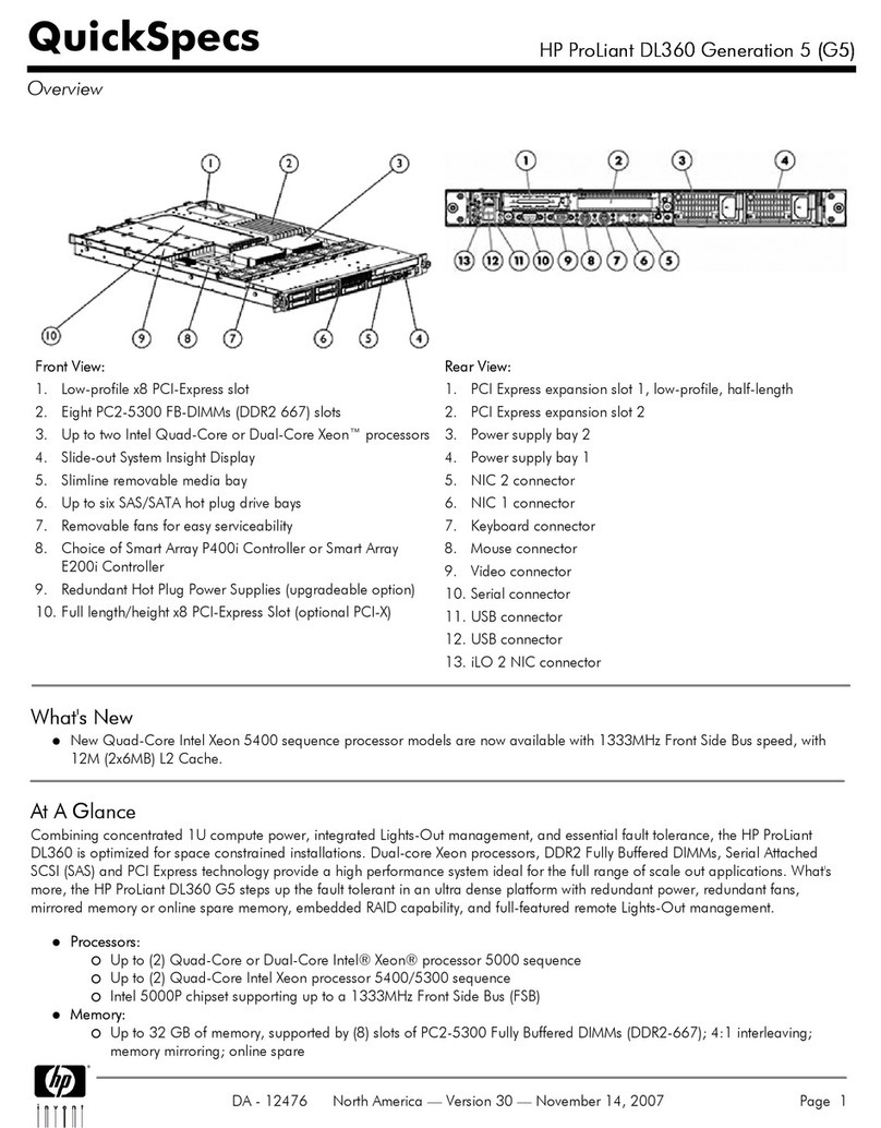HP DL360 - ProLiant - Photon User instructions