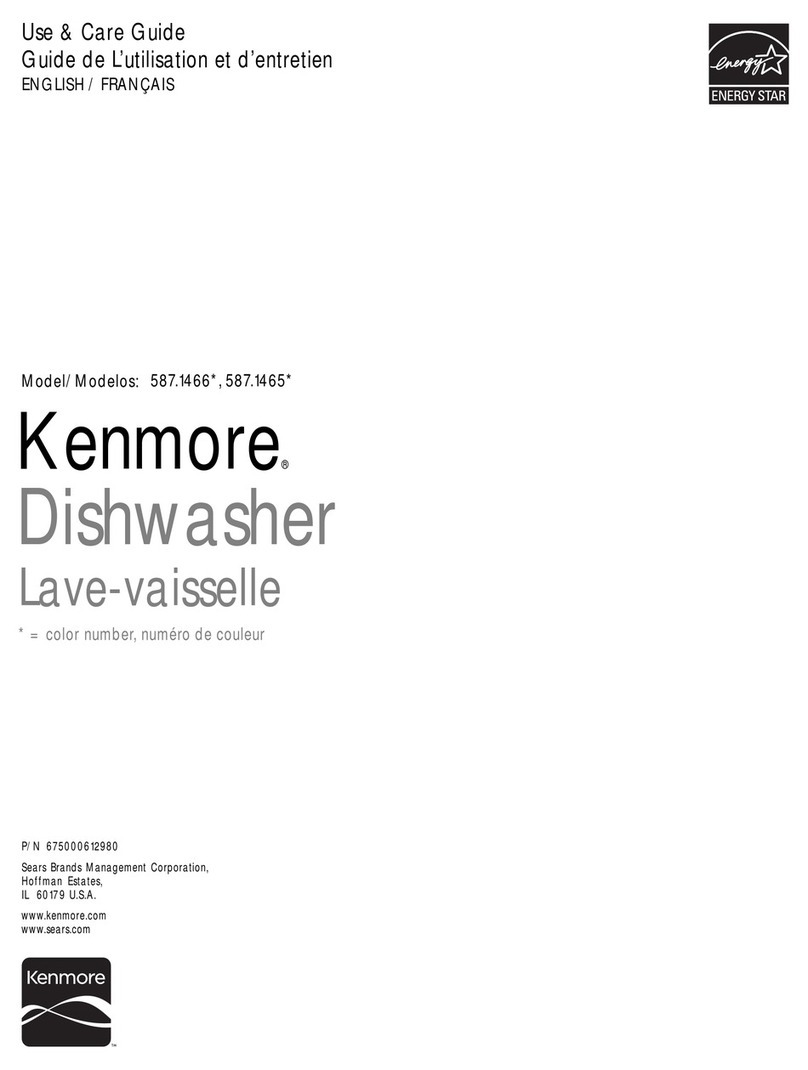 Kenmore 587.1466 Series User manual