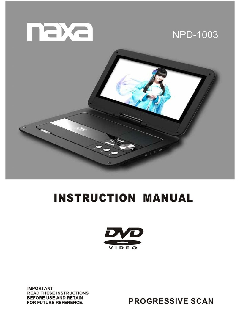 Naxa NPD-1003 User manual
