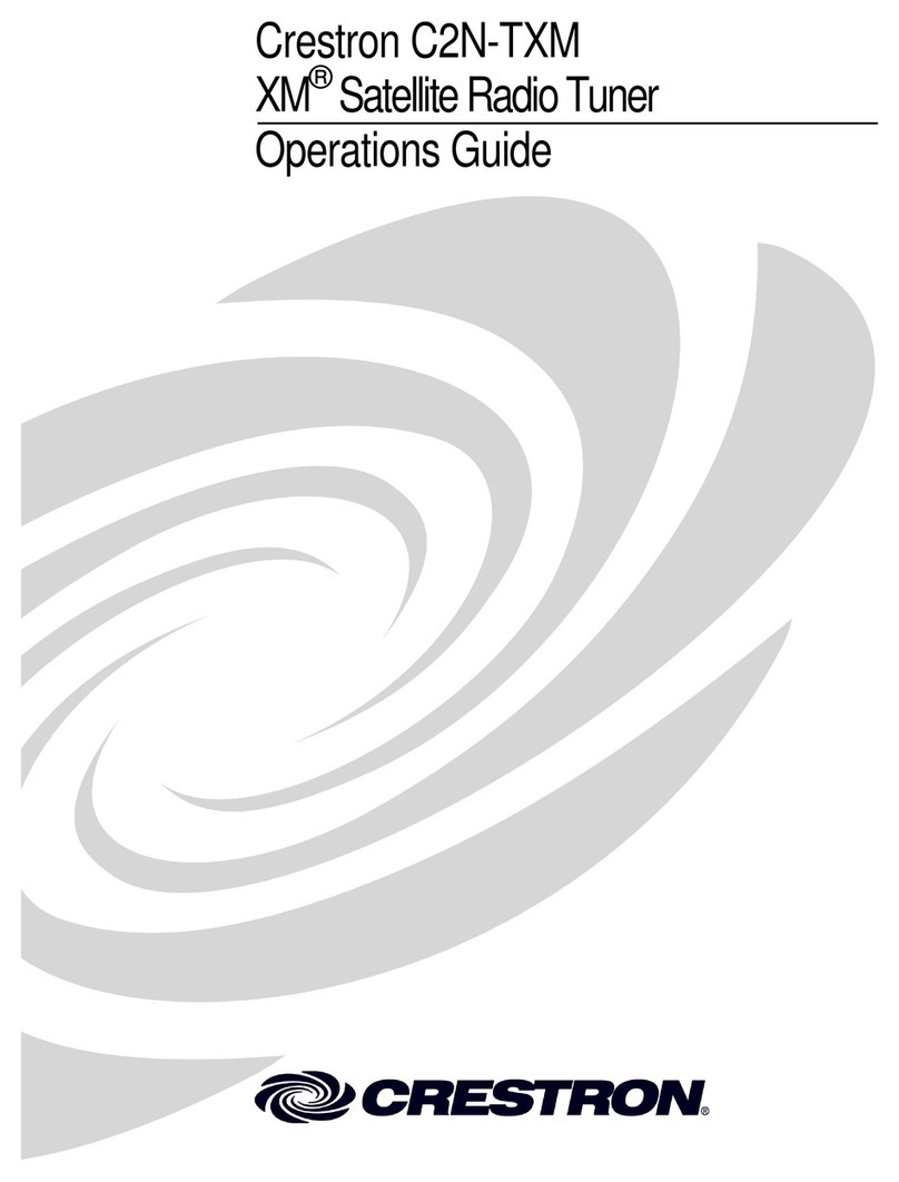 Crestron C2N-TXM User manual