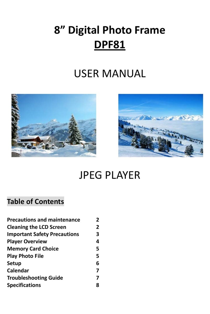 Maxell DPF81 User manual