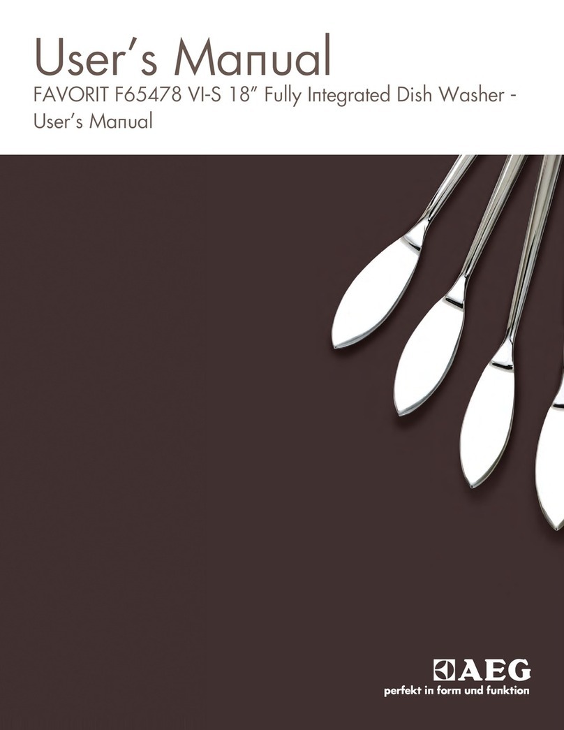 AEG FAVORIT F65478 VI-S User manual