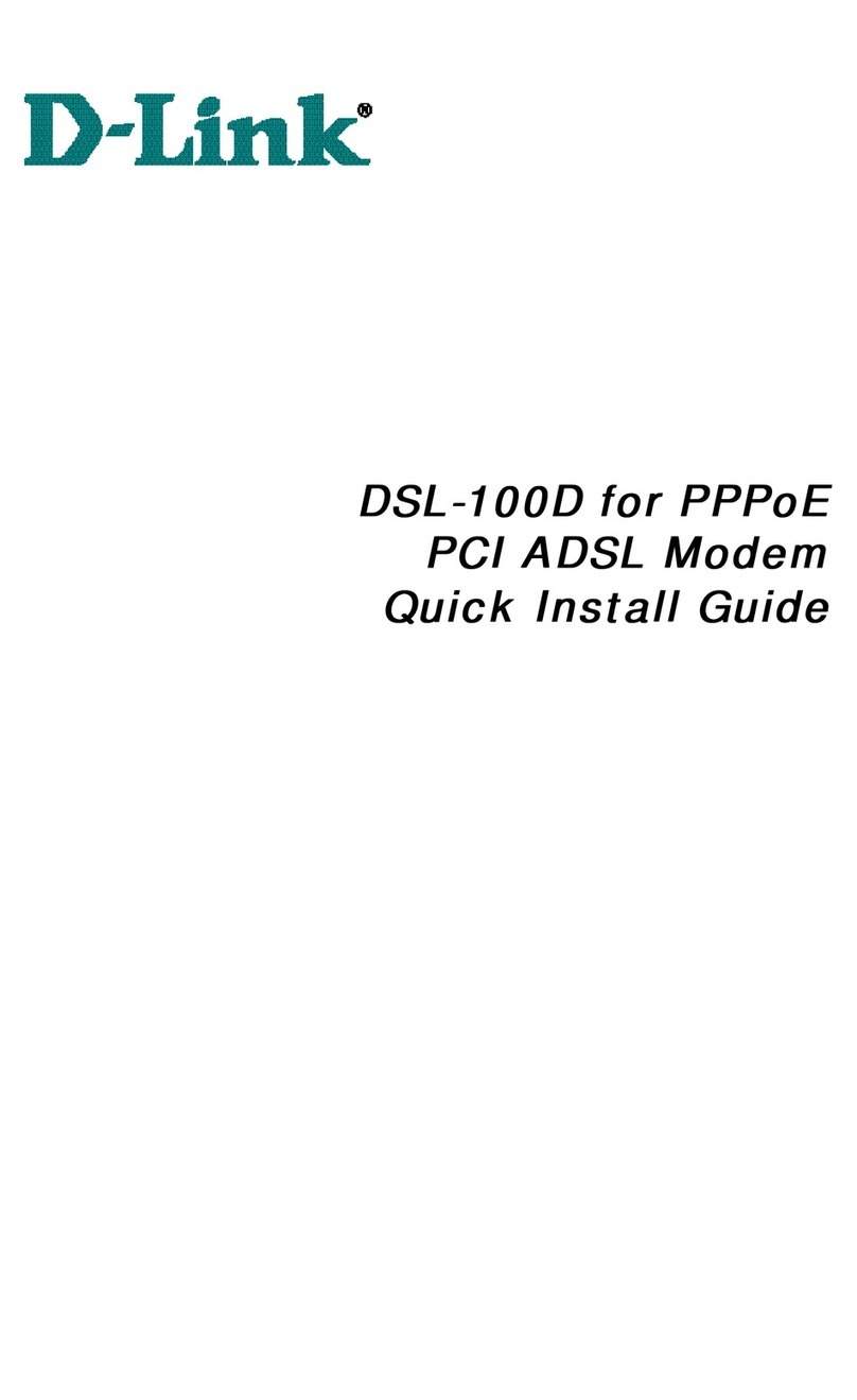 D-Link DSL-100D User manual
