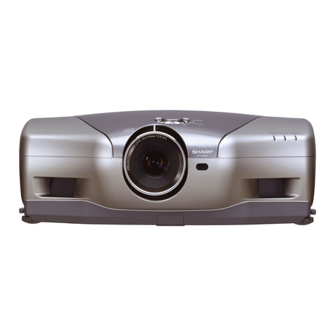 Sharp XV-Z12000 - Vision - DLP Projector User manual