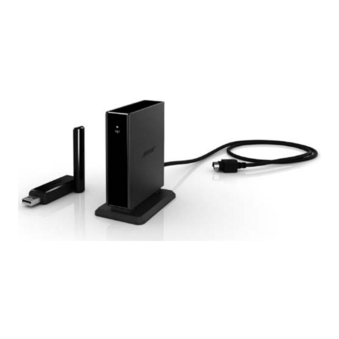 Bose SoundLink Wireless Music System User manual