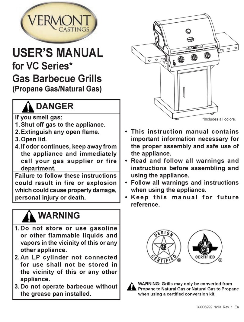 Vermont Castings VCSeries User manual