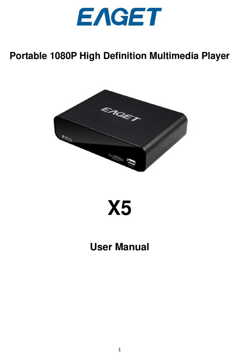 Eaget X5 user manual