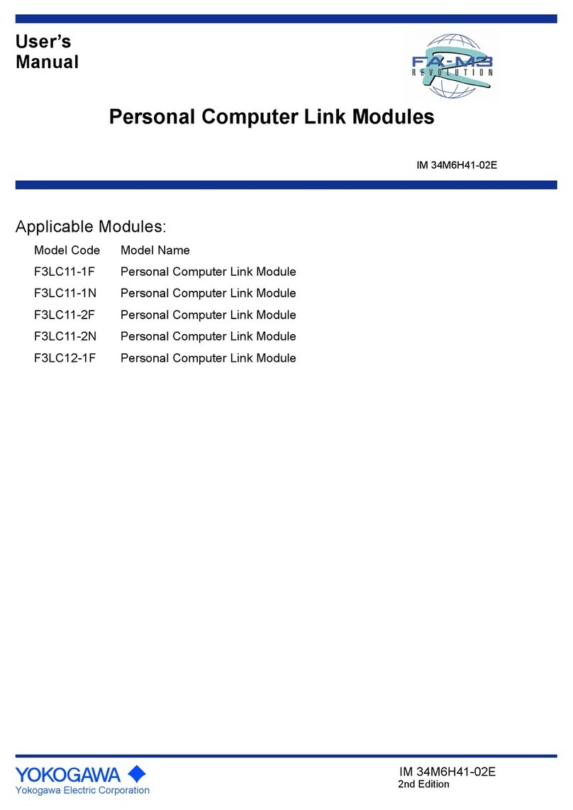 YOKOGAWA F3LC11-1F user manual