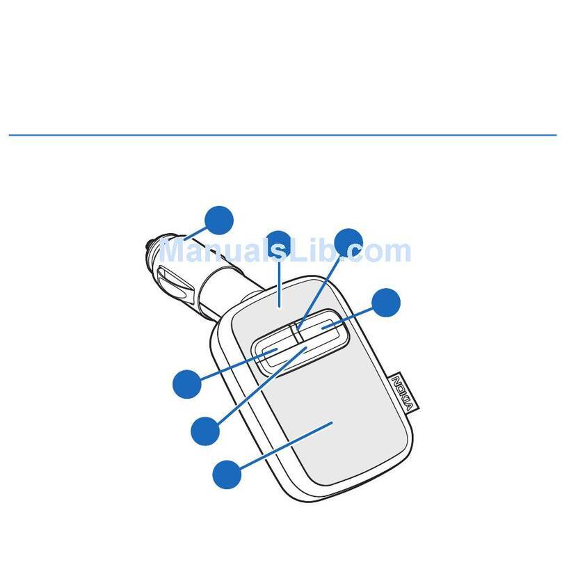 Nokia HF-33W - Wireless Plug-in Car Handsfree Guide