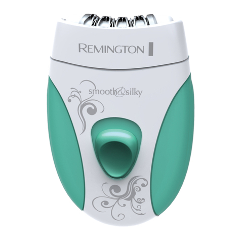 Remington Smooth & Silky EP-6010 User manual