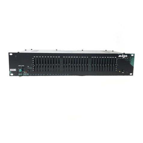 Rane MQ 302L User manual