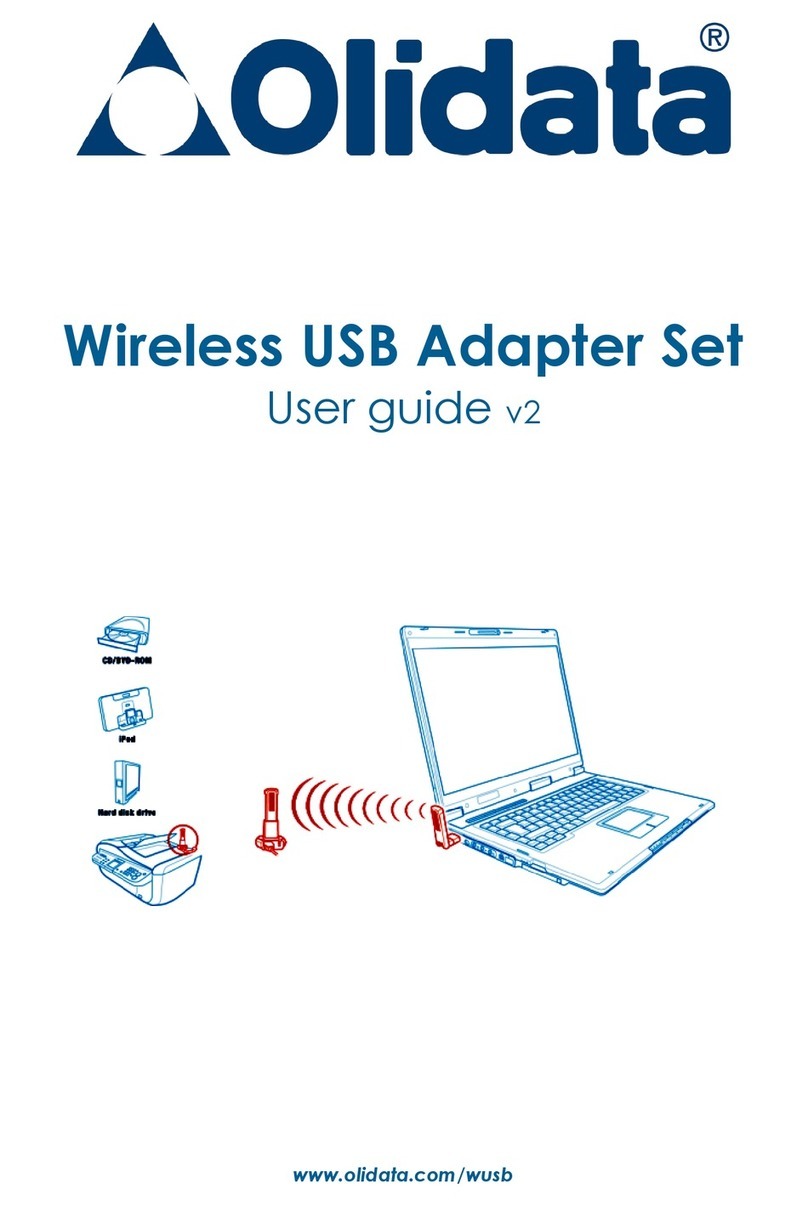 Olidata Wireless USB Adapter Set user guide