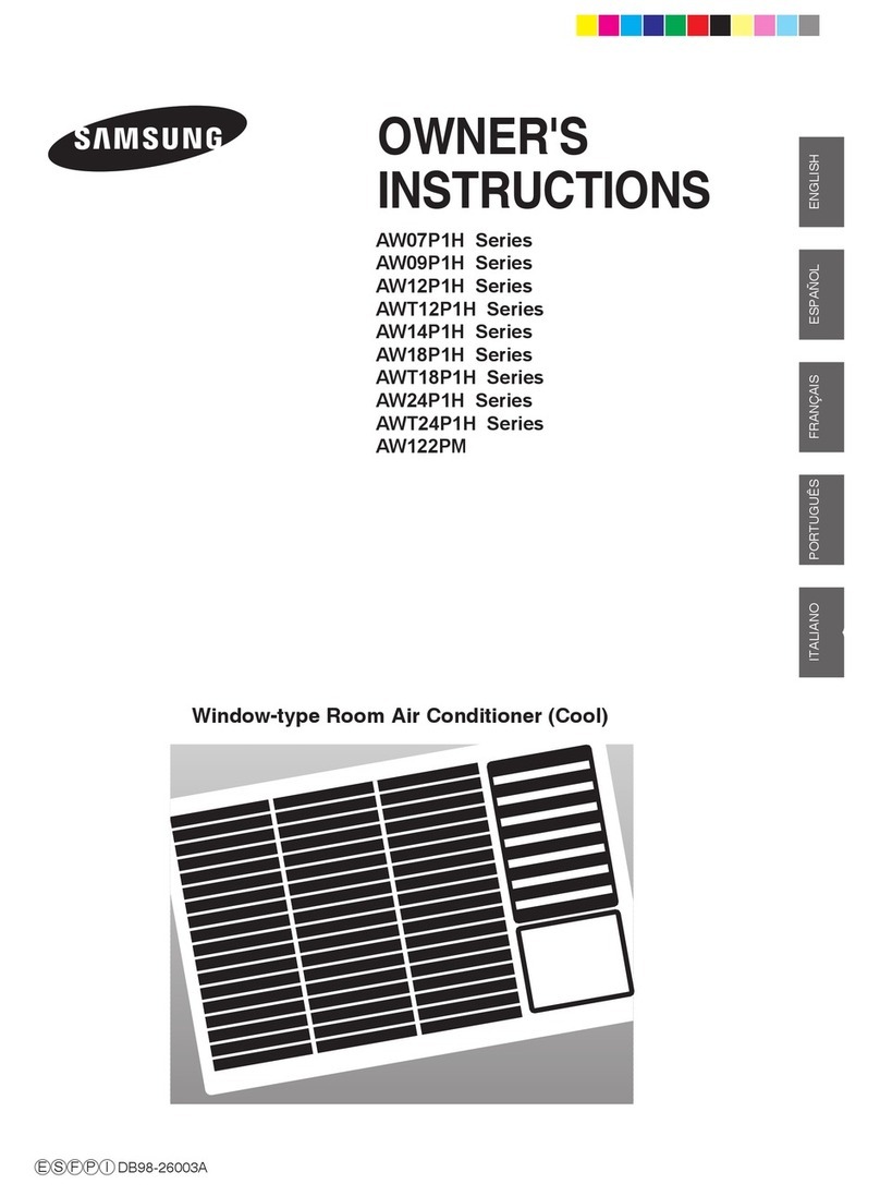 Samsung AW07P1H Series User manual