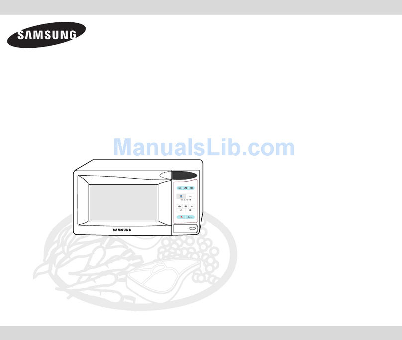 Samsung MW83U User manual