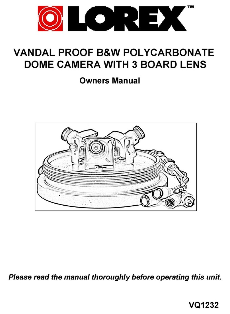 Lorex VQ1232 User manual Lorex VQ1232 User manual