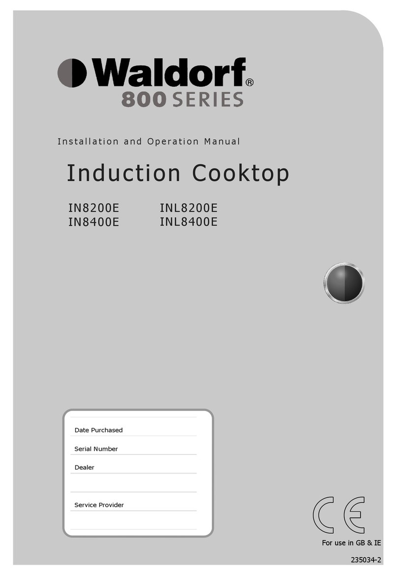 Waldorf IN8200E User manual